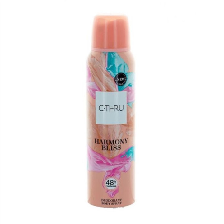 C-Thru, Harmony Bliss, Anti-Perspirant, Deodorant Spray, For Women, 75 ml - Teknashop Ltd