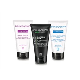 Multimasking Set Bruno Vassari: The Specifics, Moisturizing, Cream Mask, For Face, 50 ml + The Specifics, Vitamin A, Anti-Stress