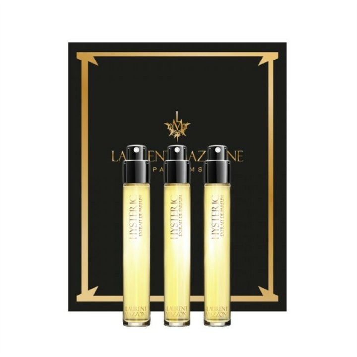 Set, Laurent Mazzone, Hysteric, Extrait De Parfum, Unisex, 3 pcs, 15 ml *Tester - Teknashop Ltd