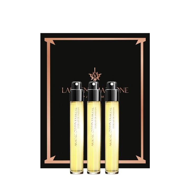 Set Trio, Laurent Mazzone, Arsenic Osman Extreme, Extrait De Parfum, Unisex, 3 pcs, 15 ml *Miniature - Teknashop Ltd