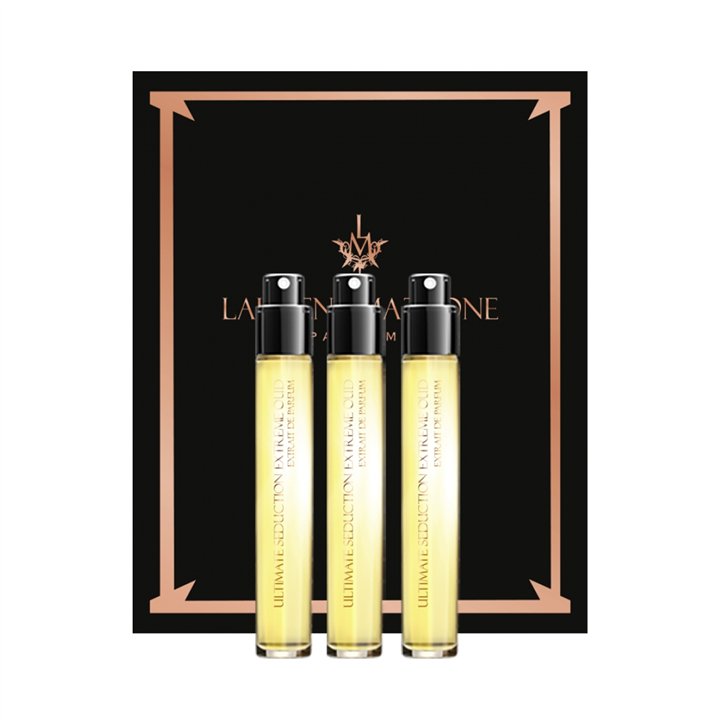 Set Trio, Laurent Mazzone, Ultimate Seduction Oud, Extrait De Parfum, Unisex, 3 pcs, 15 ml *Miniature - Teknashop Ltd