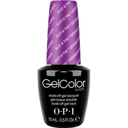 Opi, Gel Color, Top Coat, Semi-Permanent Nail Polish, Suzi & The 7 Dusseldorfs, 15 ml *Tester - Teknashop Ltd