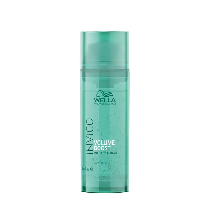 Wella Professionals, Invigo Volume Boost Crystal, Cotton Extract, Hair Treatment Cream Mask, For Volume, After Shampoo, 145 ml -