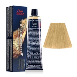 Wella Professionals, Koleston Perfect Me+, Permanent Hair Dye, 9/0 Lightest Natural Blonde, 60 ml - Teknashop Ltd
