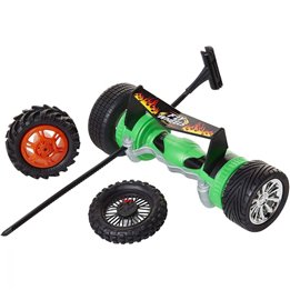 Jakks Pacific, 4 Tyres + Turbo Launcher, Jakks Pacific, Fly Wheels, Green, For Boys, 8+ years - Teknashop Ltd
