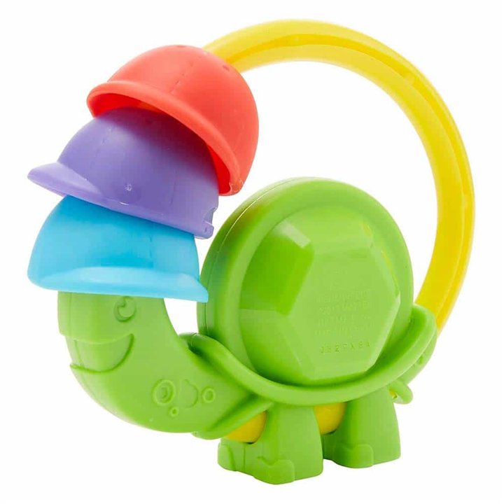 Fisher Price, Turtle Clacker Rattles & Plush Rattles - Teknashop Ltd