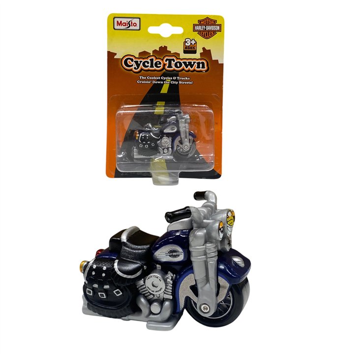 Maisto, Harley Davidson, Cycle Town Vehicle, Toy Car, 3+ years - Teknashop Ltd
