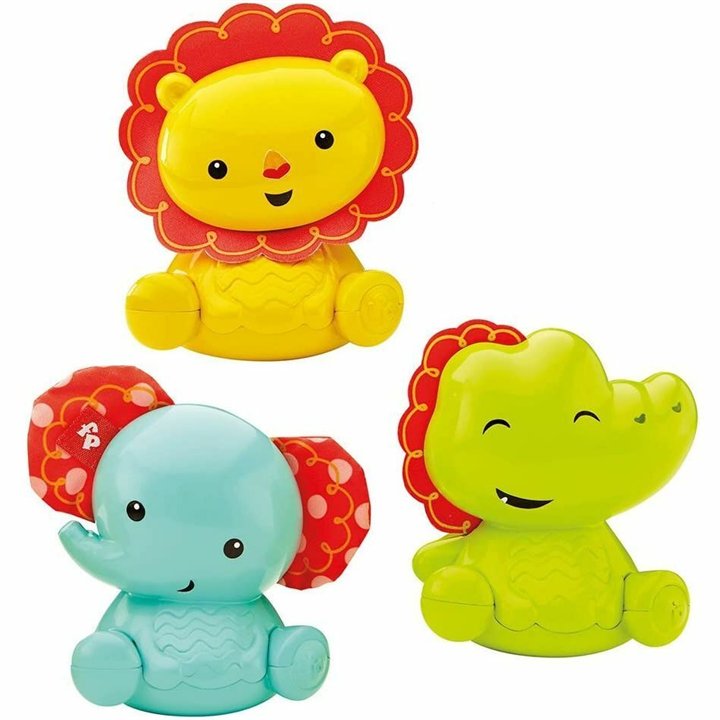 Fisher Price, Roly-Polly Friends Rattles & Plush Rattles - Teknashop Ltd