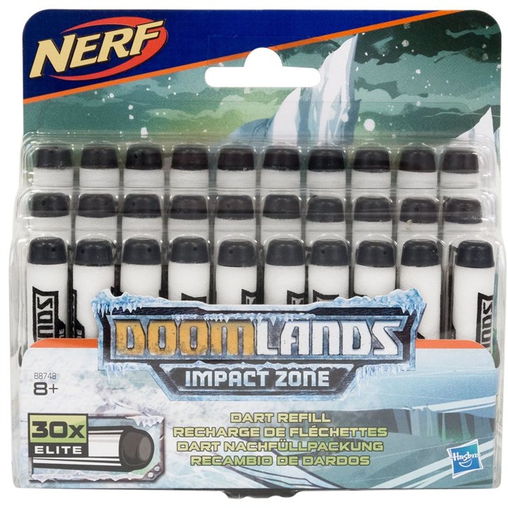 Set, Nerf, DoomLands Impact Zone, Foam Blasters 30 pcs - Teknashop Ltd