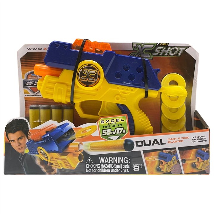 Zuru, X-Shot Excel Dual Foam Blasters - Teknashop Ltd