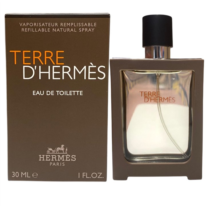 Hermes, Terre d'Hermes, Eau De Toilette, For Men, Refillable, 30 ml - Teknashop Ltd