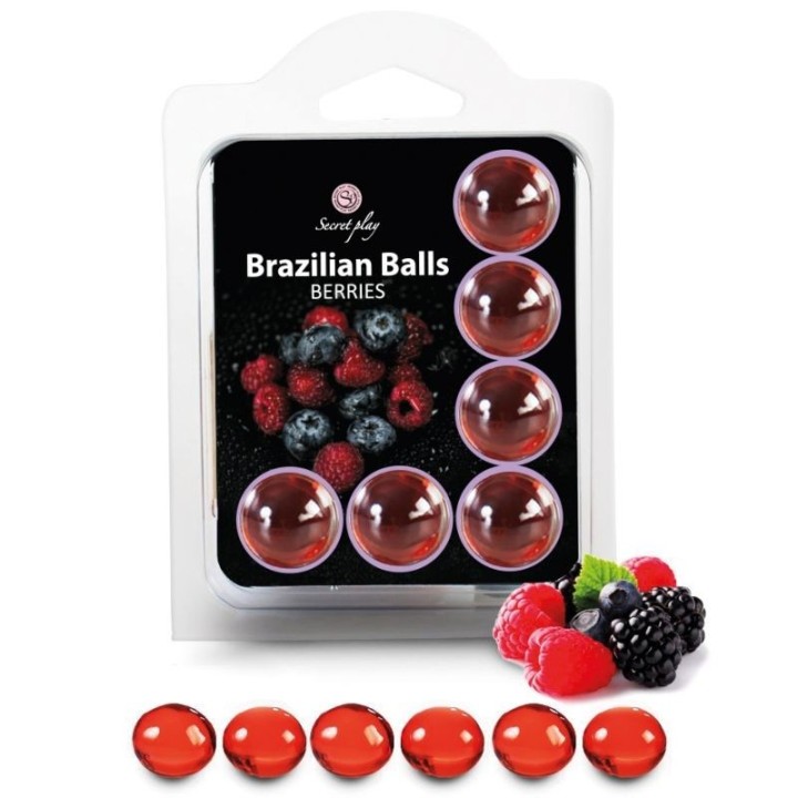 SECRETPLAY - BRAZILIANS BALLS FRUITS OF THE FOREST - D-222206 - Teknashop Ltd