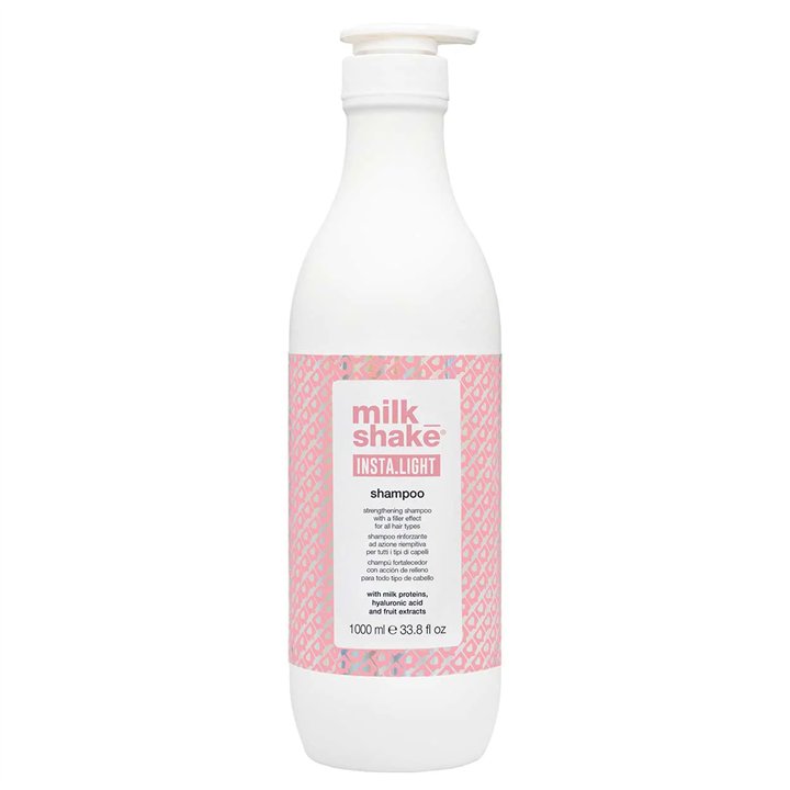 Milk Shake, Insta Light, Hair Shampoo, For Strengthening, 1000 ml - Teknashop Ltd