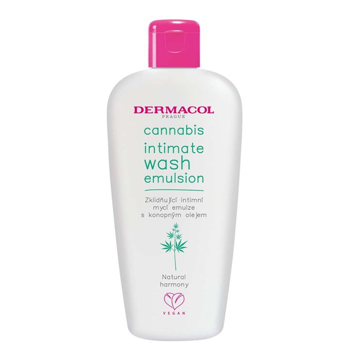 Dermacol, Cannabis, Intimate Wash Emulsion, 200 ml - Teknashop Ltd