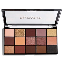 Makeup Revolution, The Reloaded, Eyeshadow Palette, Velvet Rose, 15 Shades, 16.5 g - Teknashop Ltd