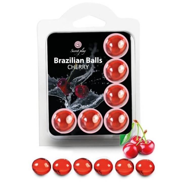 SECRETPLAY - BRAZILIANS BALLS CHERRIES - D-222207 - Teknashop Ltd