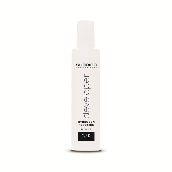 Subrina Professional, Hydrogen Peroxide, Developer, Hair Oxidant Lotion, 3%, 10 vol, 120 - Teknashop Ltd