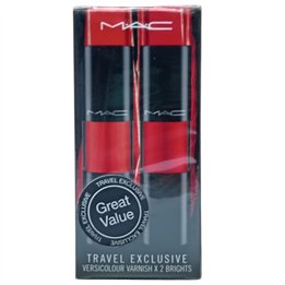 Set Duo, MAC, Versicolour Varnish, Shining, Lip Gloss, Bright, 2 pcs, 8.5 ml - Teknashop Ltd