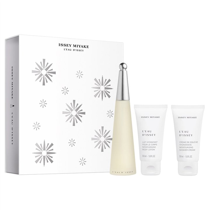 Xmas 2023 Set Issey Miyake: L'Eau d'Issey, Eau De Toilette, For Women, 50 ml + L'Eau d'Issey, Moisturizing, Body Lotion, 50 ml +