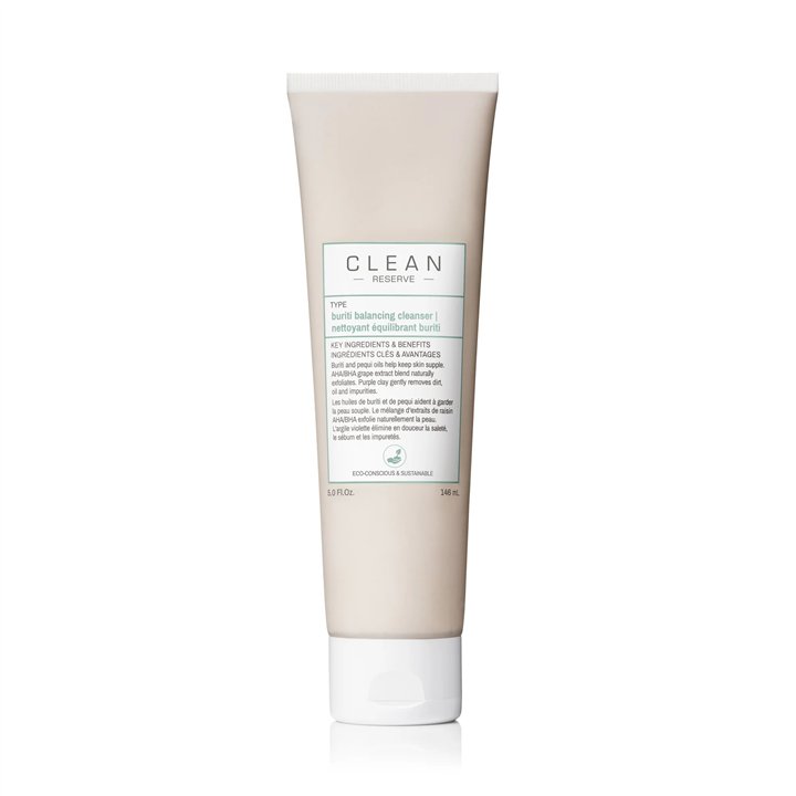 Clean, Reserve, Buriti Oil, Balancing, Cleansing Cream, 146 ml - Teknashop Ltd