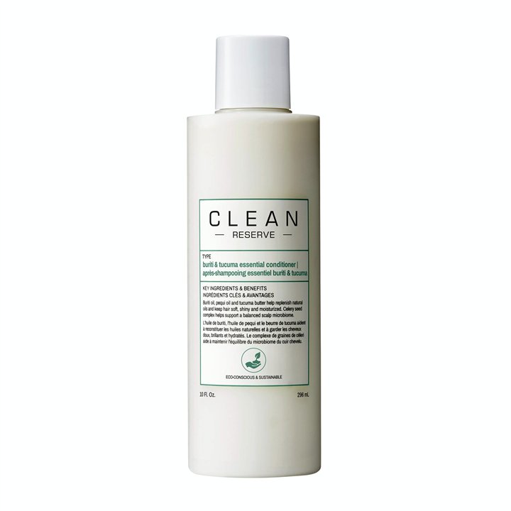 Clean, Reserve, Buriti & Tucuma, Hair Conditioner, Moisturizing, 296 ml - Teknashop Ltd