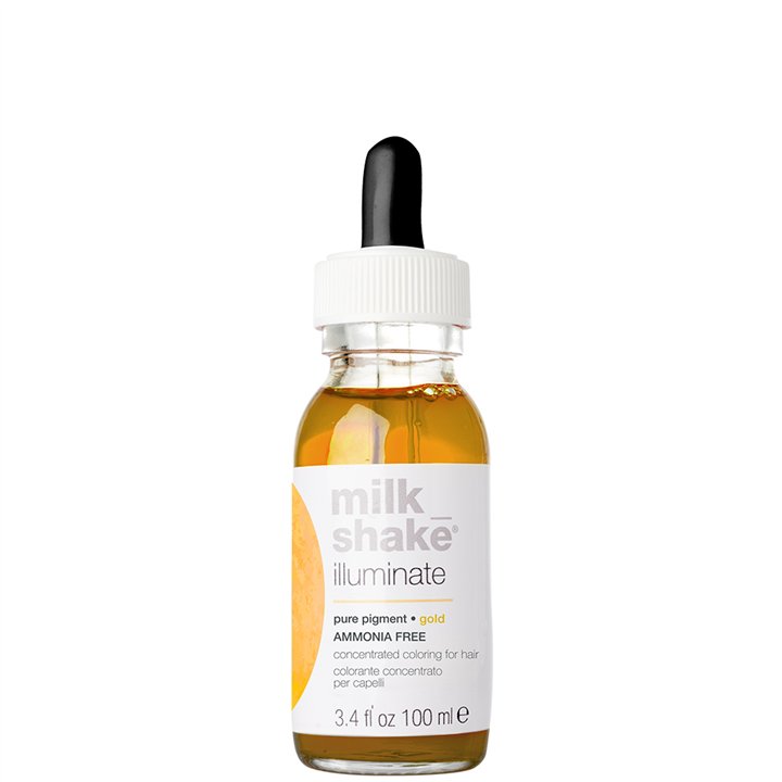 Milk Shake, Illuminate, Hair Colouring Pigment,  Gold, 100 ml - Teknashop Ltd