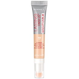Rimmel London, Lasting Finish, Natural Medium Coverage, Cream Concealer, 100, Fair, 7 ml - Teknashop Ltd
