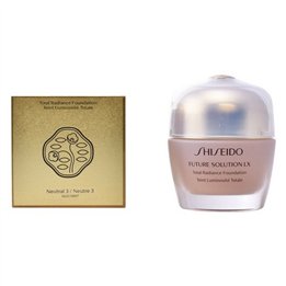 Shiseido, Future Solution Lx Total Radiance, Cream Foundation, N3, 30 ml - Teknashop Ltd