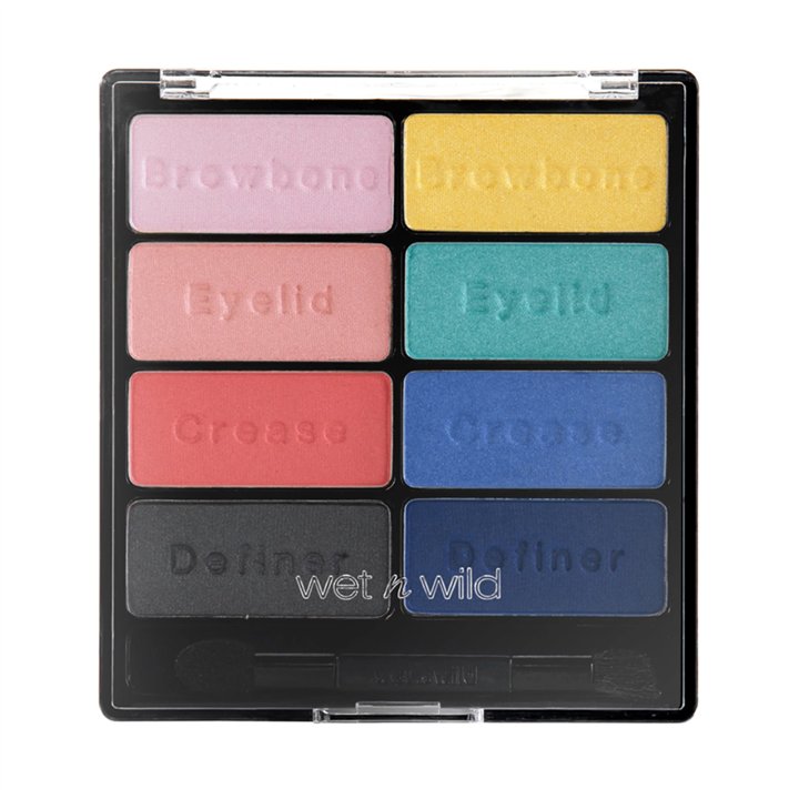 Wet n Wild, Color Icon, Eyeshadow Palette, E7371, Poster Child, 8 Shades, 6 g - Teknashop Ltd