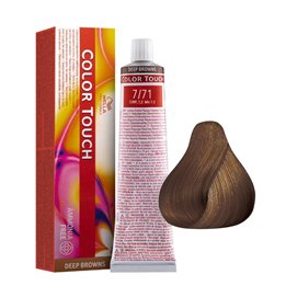 Wella Professionals, Color Touch, Ammonia-Free, Semi-Permanent Hair Dye, 7/71 , 60 ml - Teknashop Ltd