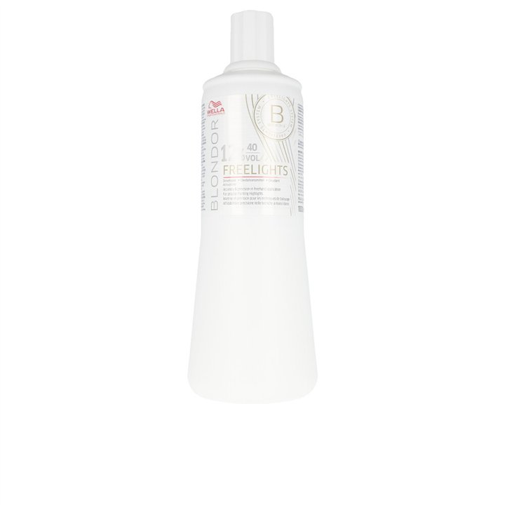 Wella Professionals, Blondor Freelight, For Color Refreshing, Hair Oxidant Lotion, 12%, 40 vol, 1000 ml - Teknashop Ltd