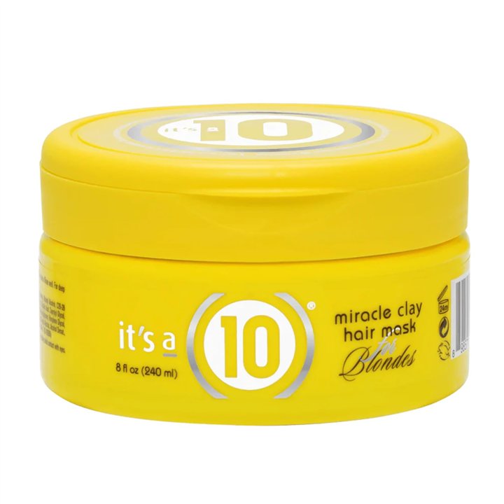 It's a 10, Miracle, Hair Treatment Clay Mask, For Protection & Stability, 240 ml - Teknashop Ltd