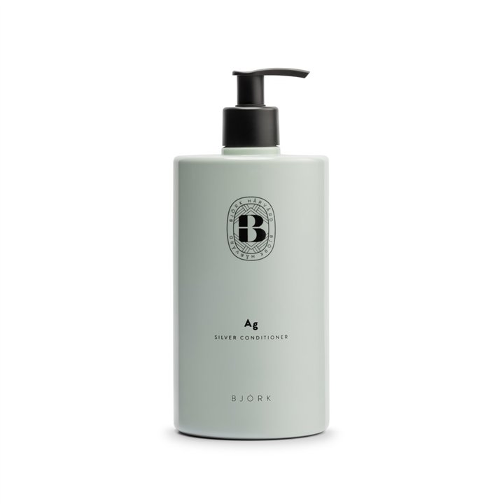 Bjork, Ag Silver, Hair Conditioner, For Neutralisation Of Yellow Tones, 750 ml - Teknashop Ltd