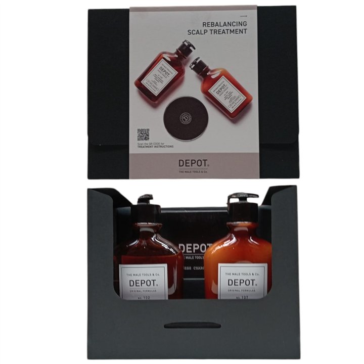 Consumer Kit A Set Depot: 100 Hair Cleansing No. 102, Botanical Complex, Hair Shampoo, Anti-Dandruff & Sebum Control, 250 ml + 1