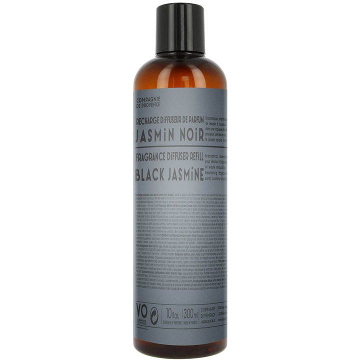 Compagnie De Provence, Black Jasmine, Oil Diffuser Refill, 300 ml - Teknashop Ltd