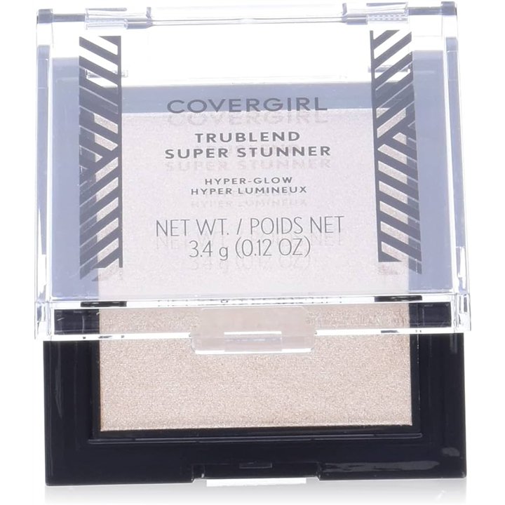 Covergirl, Trublend Super Stunner, Highlighting, Blush Highlighter Compact, Blue Pearl, 3.4 g - Teknashop Ltd