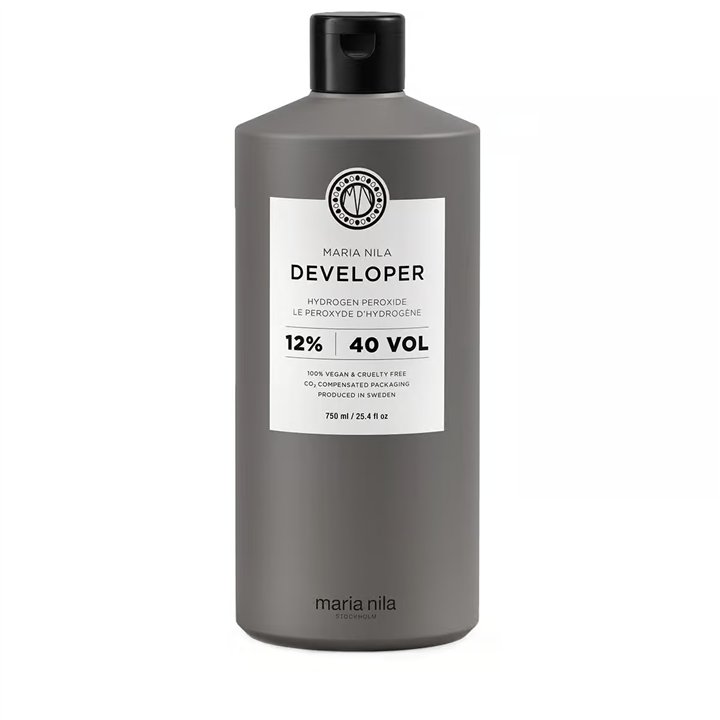 Maria Nila, Developer, Hair Oxidant Lotion, 12%, 40 vol, 750 ml - Teknashop Ltd