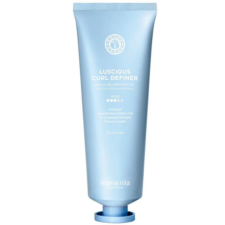 Maria Nila, Coils & Curls Luscious, Hair Styling Gel, Curl Defining, Strong Hold, 125 ml - Teknashop Ltd