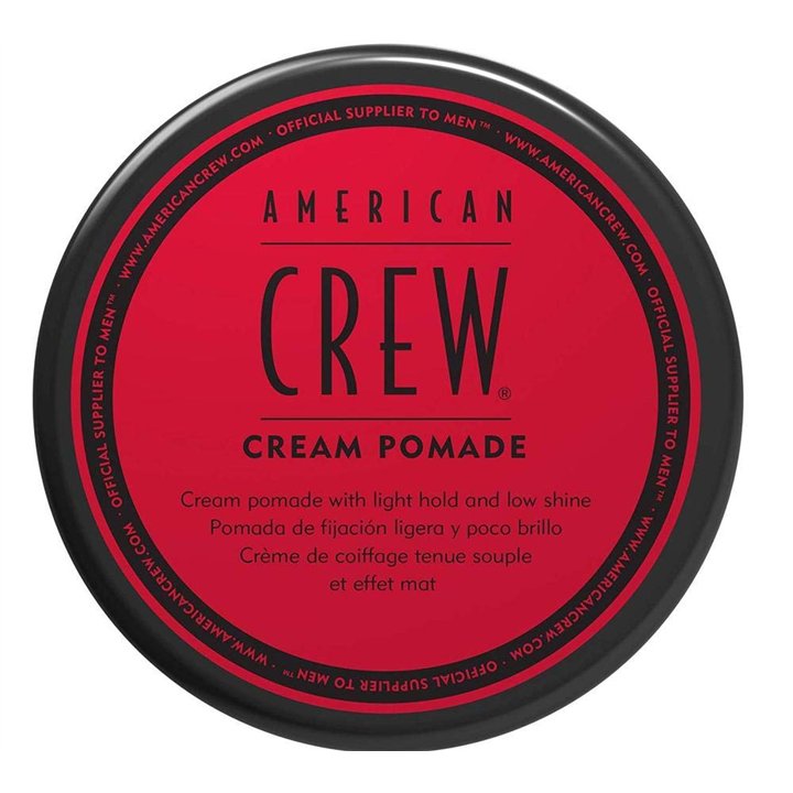 American Crew, Pomade, Glycerin, Hair Styling Cream, Medium Hold, 85 g - Teknashop Ltd