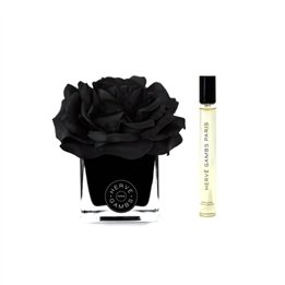 Set Herve Gambs: Ombre Patchouli, Room Spray, 10 ml + Black Couture Flower, Porcelain, Aroma Reed Diffuser, Black - Teknashop Lt