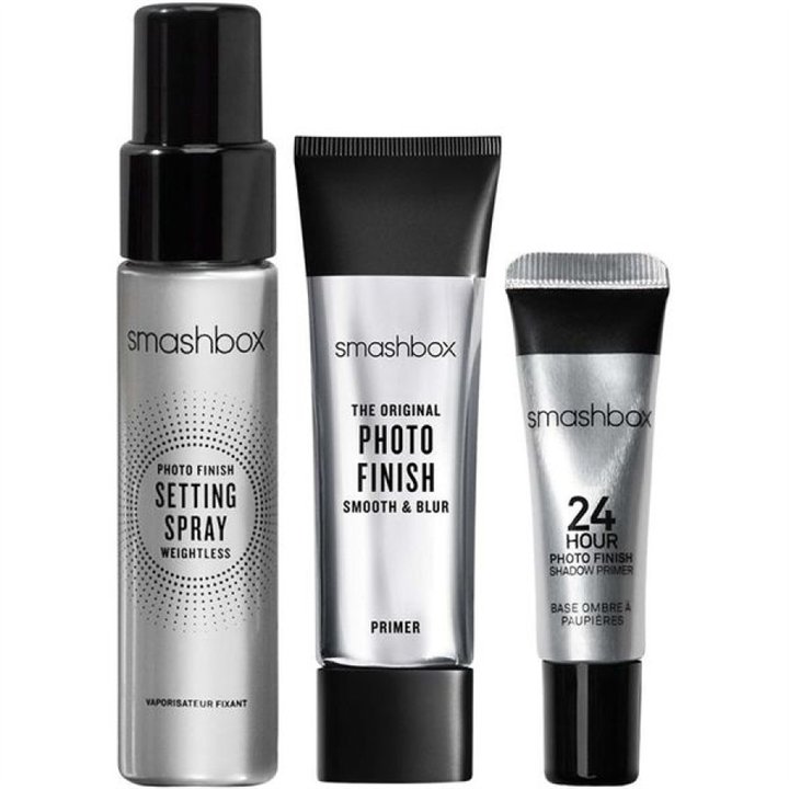 Set Smashbox: Photo Finish, Matte Finish, Liquid Primer, 12 ml + Photo Finish, Setting Spray, 30 ml + Photo Finish, Eyeshadow Pr