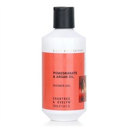 Crabtree & Evelyn, Pomegranate & Argan, Nourishing, Shower Gel, For All Skin Types, 250 ml - Teknashop Ltd