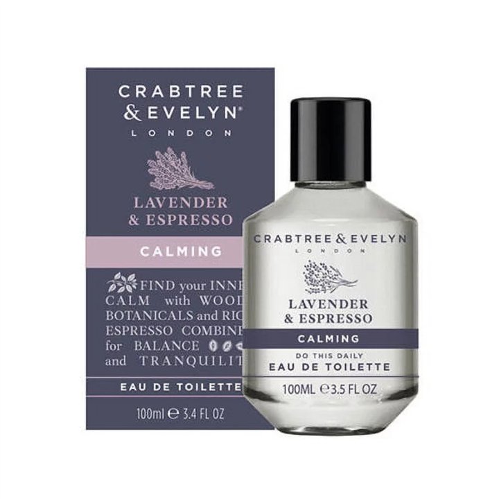 Crabtree & Evelyn, Lavender & Espresso, Eau De Toilette, For Women, 100 ml - Teknashop Ltd
