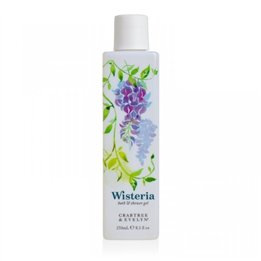 Crabtree & Evelyn, Wisteria, Cleansing, Shower Gel, For All Skin Types, 250 ml - Teknashop Ltd