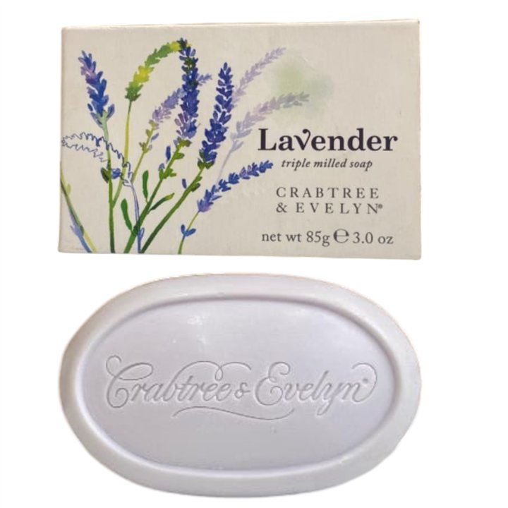 Crabtree & Evelyn, Lavander, Hydrating, Soap Bar, 85 g - Teknashop Ltd