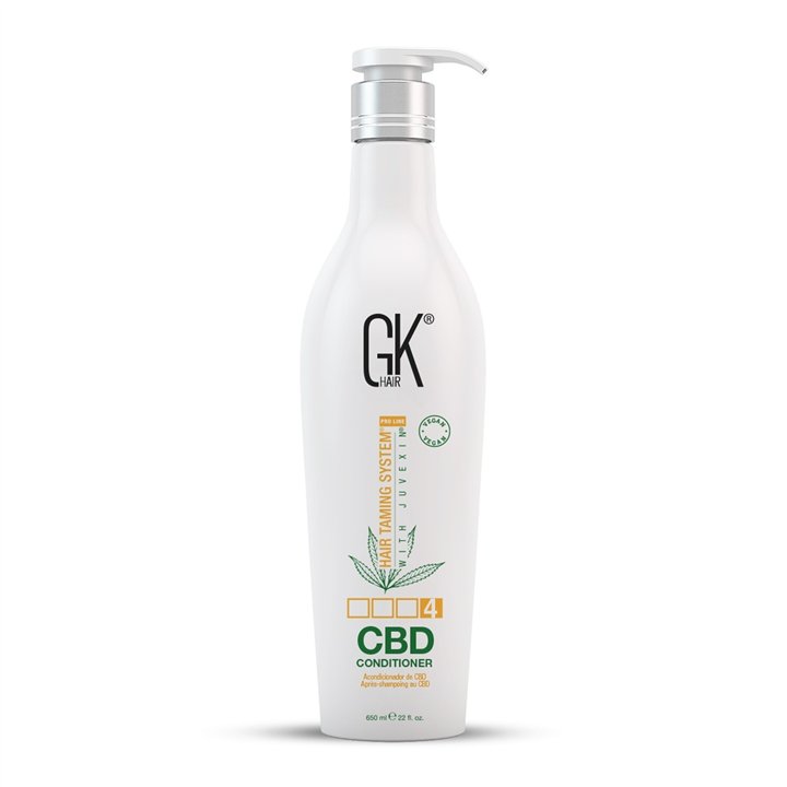 Global Keratin, CBD Vegan, Hair Conditioner, For Repairing, 650 ml - Teknashop Ltd