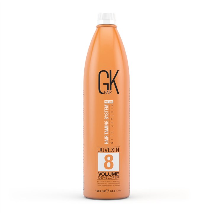 Global Keratin, Global Keratin, Developer, Hair Oxidant Cream, 8 vol, 1000 ml - Teknashop Ltd