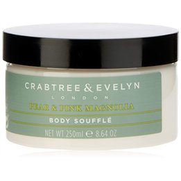 Crabtree & Evelyn, Pear & Pink Magnolia, Hydrating, Body Souffle, 250 g - Teknashop Ltd
