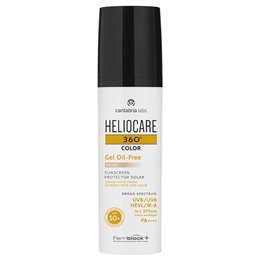 Cantabria Labs, Heliocare 360º Color, Color Pigments, Tan Activator, Sunscreen Gel, SPF 50+, 50 ml - Teknashop Ltd