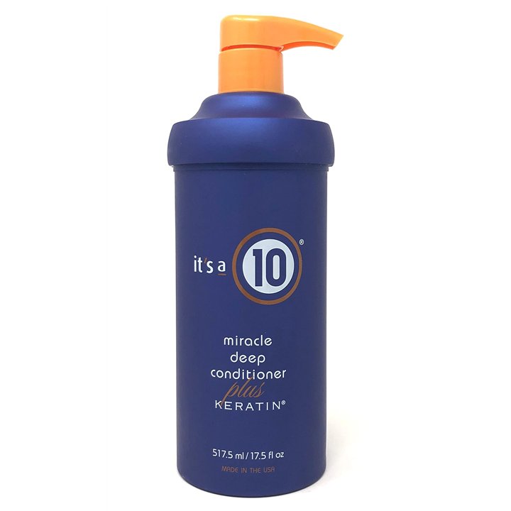 It's a 10, Miracle Deep Plus Keratin, Hair Conditioner, For Repairing, 517.5 ml - Teknashop Ltd